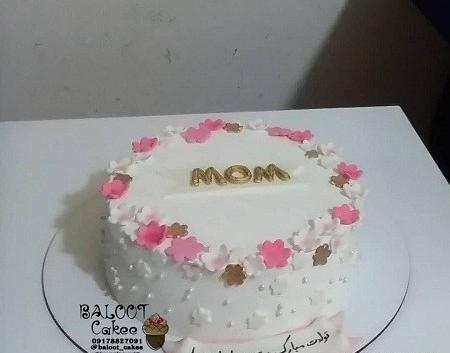 عکس ایده کیک تولد مامان