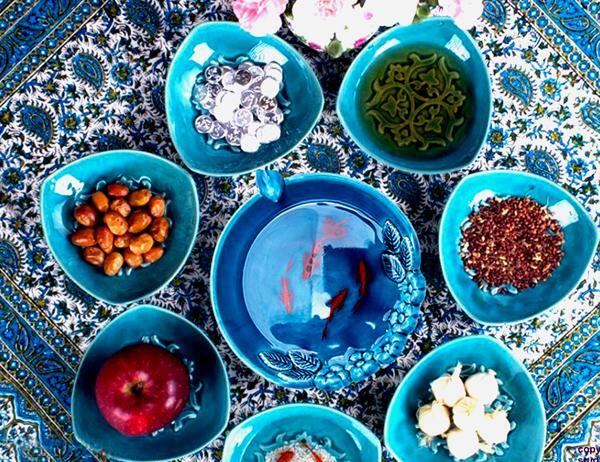 عکس از سفره هفت سین های زیبا