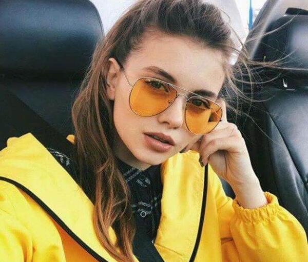 عکس پروف دخترونه زرد
