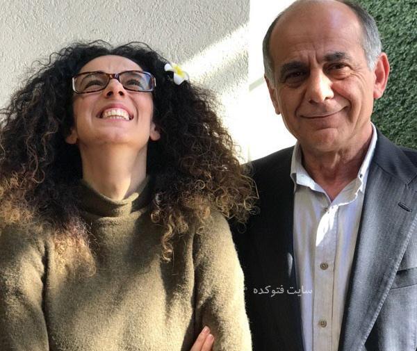 عکس صادق صبا و پونه قدوسی