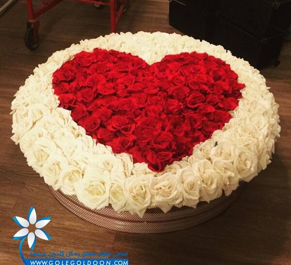 عکس دسته گل قلب
