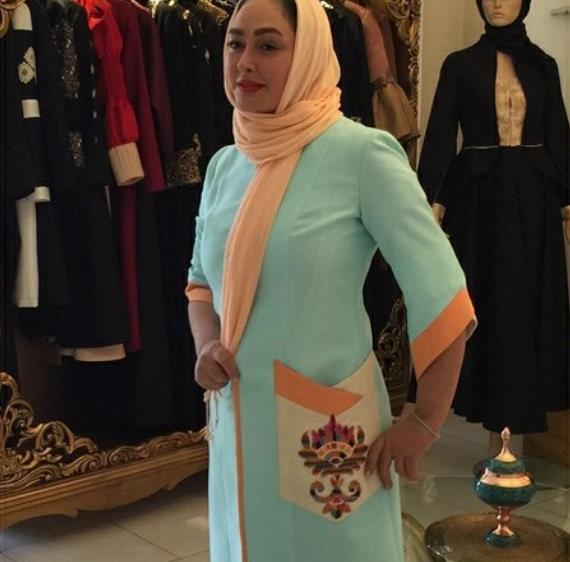 عکس مدل مانتو عید ۱۴۰۳ الهام حمیدی