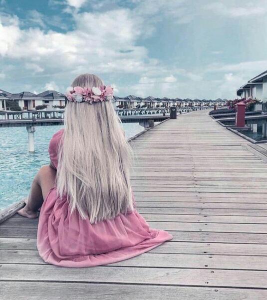 عکس پروفایل دخترونه شاخ صورتی