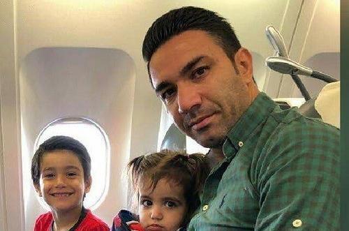 عکس جواد نکونام و همسرش لیلا اوتادی