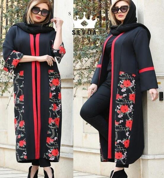 عکس مدل مانتو جدید بلند سال 99