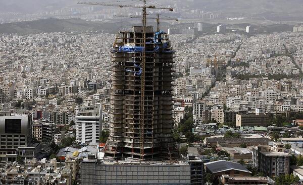 عکس هوایی تهران