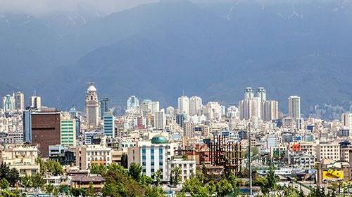 عکس هوایی تهران