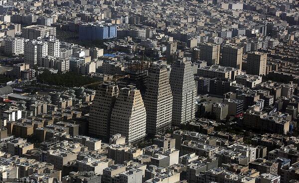 عکس هوایی تهران
