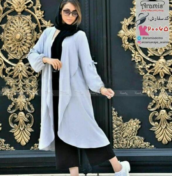 عکس مدل مانتو جلو باز گلبهی