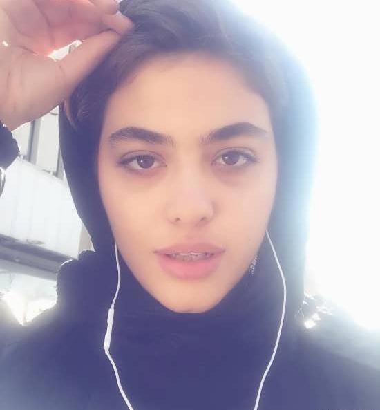 عکس ریحانه پارسا با چهره آشفته