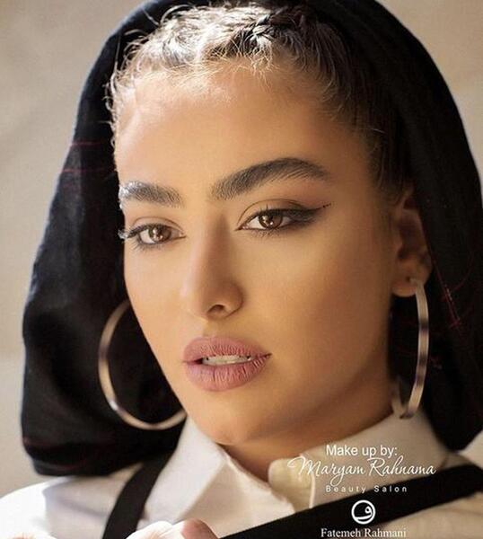 عکس ریحانه پارسا با چهره آشفته