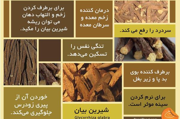 عکس چوب شیرین بیان