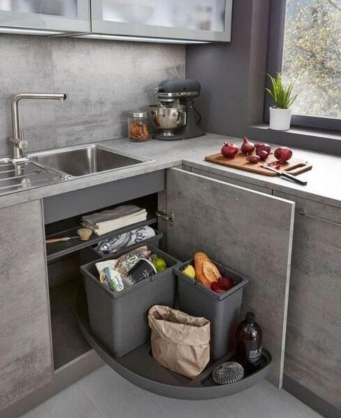 عکس از کابینت زیر ظرفشویی نی نی سایت