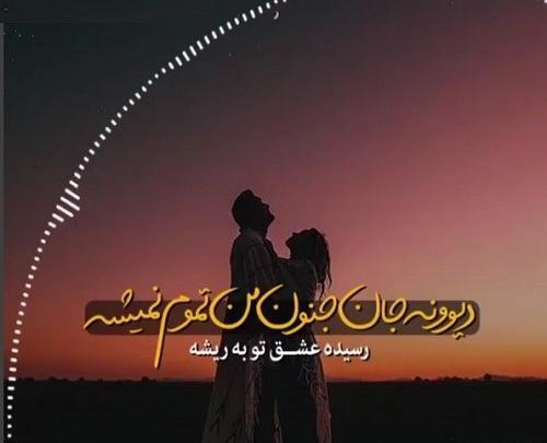 عکس دوست دارم دیوونه