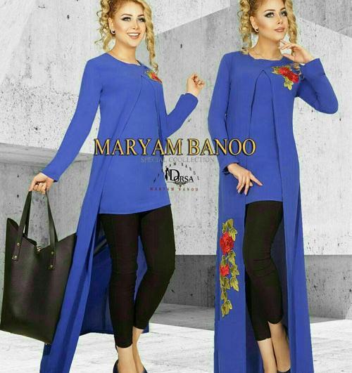 عکس مدل مانتو کتی ساده