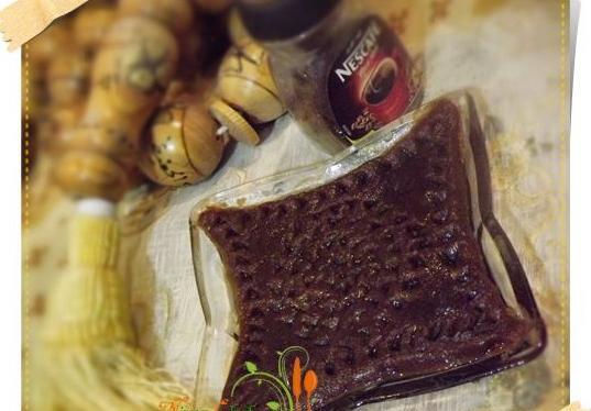 عکس حلوا نسکافه ای