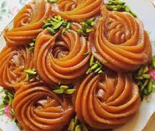 عکس حلوا نسکافه ای