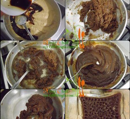 عکس حلوا نسکافه ای