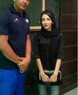 عکس بچه حامد لک