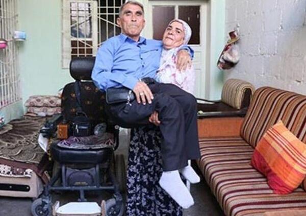 عکس مرد فلج