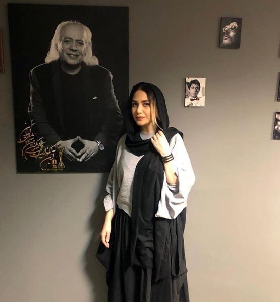 عکس آسیه اسدزاده و همسرش