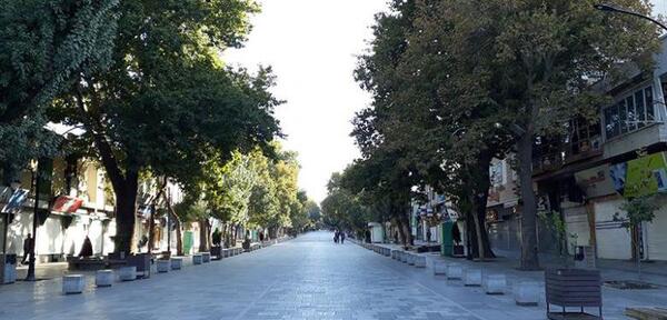 عکس منظره خیابان