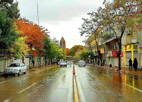 عکس منظره خیابان