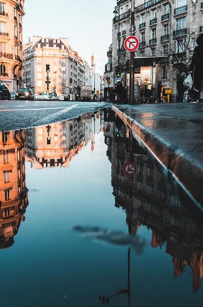 عکس منظره خیابان