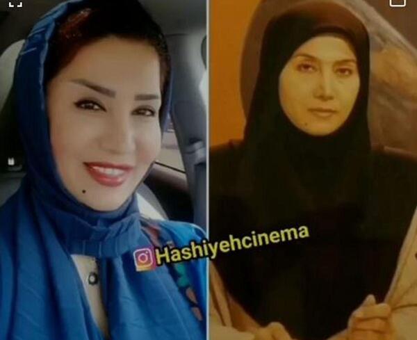 عکس ارزو ماهوتیان وهمسرش
