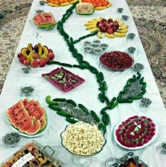 عکس یلدا سفره