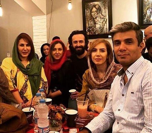 عکس خواهر معلول آریا عظیمی نژاد