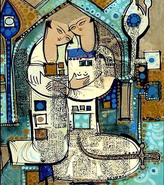 عکس صادق تبریزی نقاش