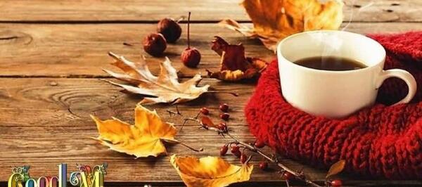 عکس صبح بخیر پاییزی