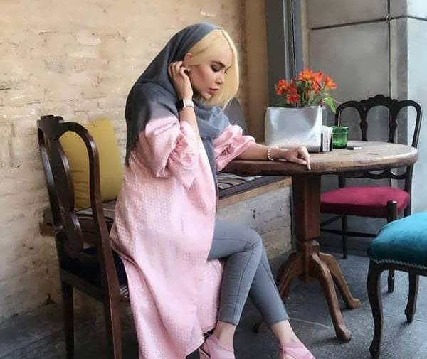 عکس ست لباس دخترانه طوسی صورتی