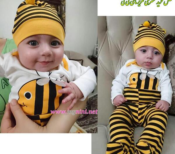 ایده عکس ماهگرد نوزاد اینستاگرام