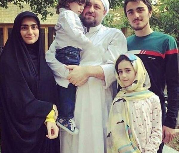 عکس دایی سید حسن خمینی