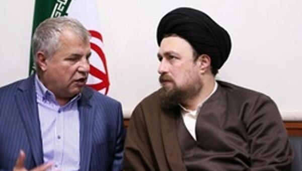 عکس دایی سید حسن خمینی