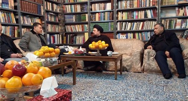 عکس دایی سید حسن خمینی