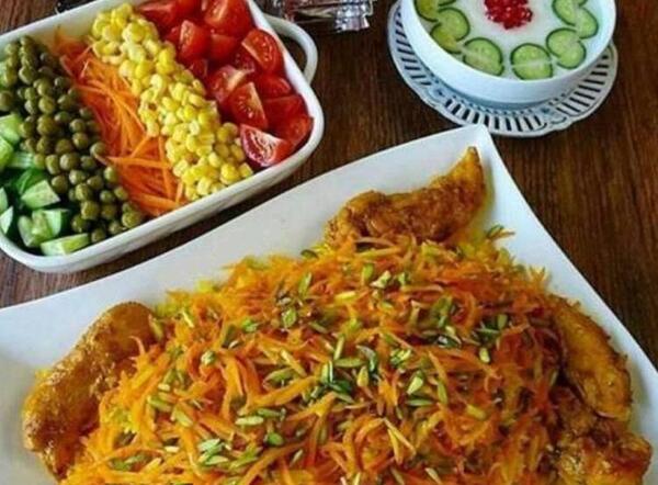 عکس غذای شیرین پلو