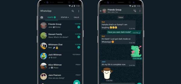 عکس واتساپ ایفون