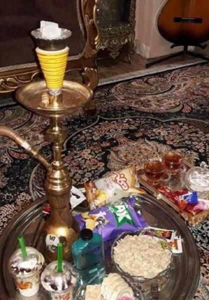 عکس استوری قلیان