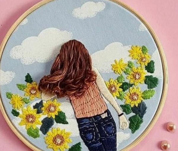 عکس ایده کارگاه گلدوزی