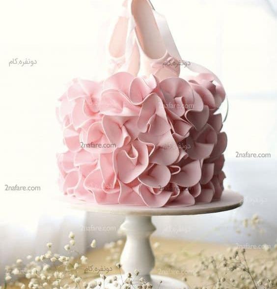 عکس فرشته روی کیک