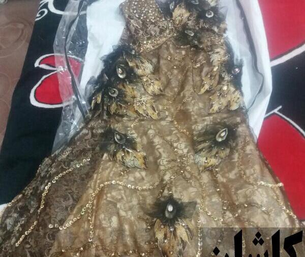عکس لباس مجلسی زنانه طاووسی