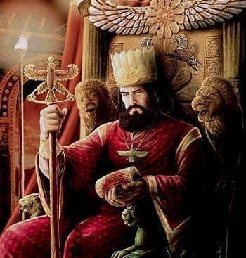 عکس داریوش پادشاه