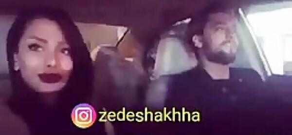 عکس امیر مقاره و دوست دخترش
