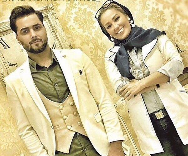 عکس امیر مقاره و دوست دخترش