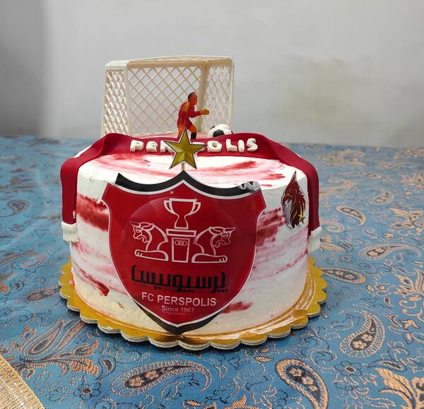 عکس کیک پرسپولیسی