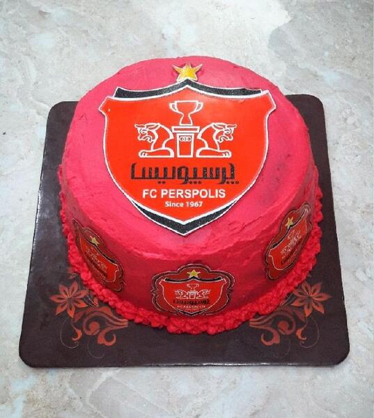 عکس کیک پرسپولیسی