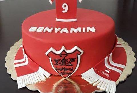 عکس کیک پرسپولیسی